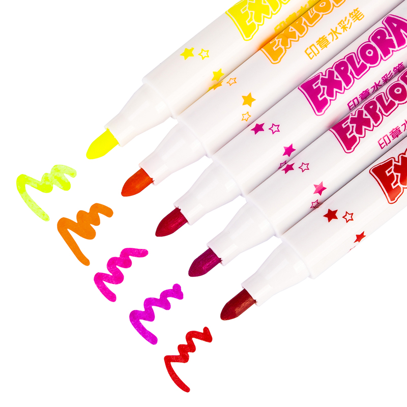 得力70673-36 印章水彩笔